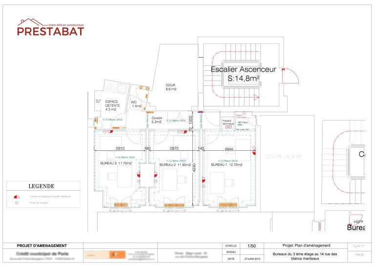 Exemple de plan d&rsquo;exécution chantier